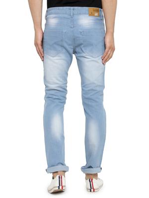 blue denim washed jeans - 15110041 - Standard Image - 3