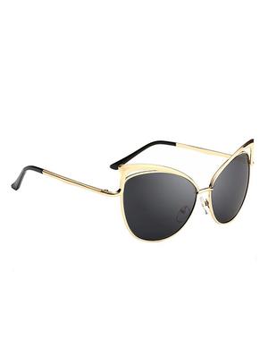 Cat-Eye Twin-Beam Sun-glasses for Women Latest Stylish Mirror - 15110878 - Standard Image - 3