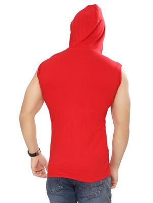 red cotton t-shirt - 15111352 - Standard Image - 3