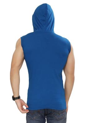 blue cotton t-shirt - 15111353 - Standard Image - 3