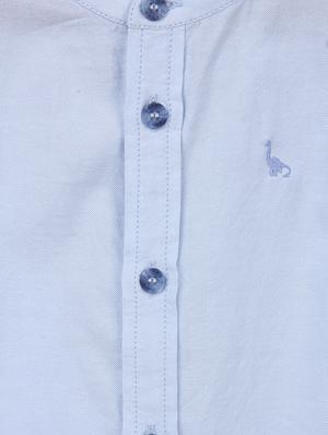 blue cotton shirt - 15112408 - Standard Image - 3