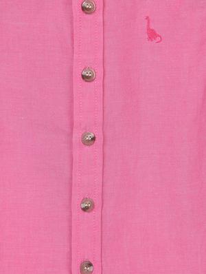 pink cotton shirt - 15112409 - Standard Image - 3