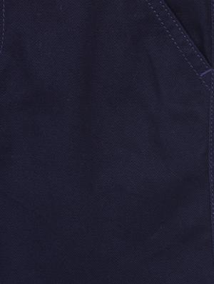 navy blue cotton shorts - 15112417 - Standard Image - 3