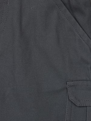 grey cotton shorts - 15112418 - Standard Image - 3