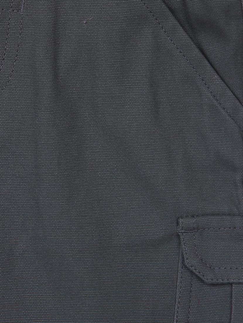 grey cotton shorts - 15112418 - Zoom Image - 3