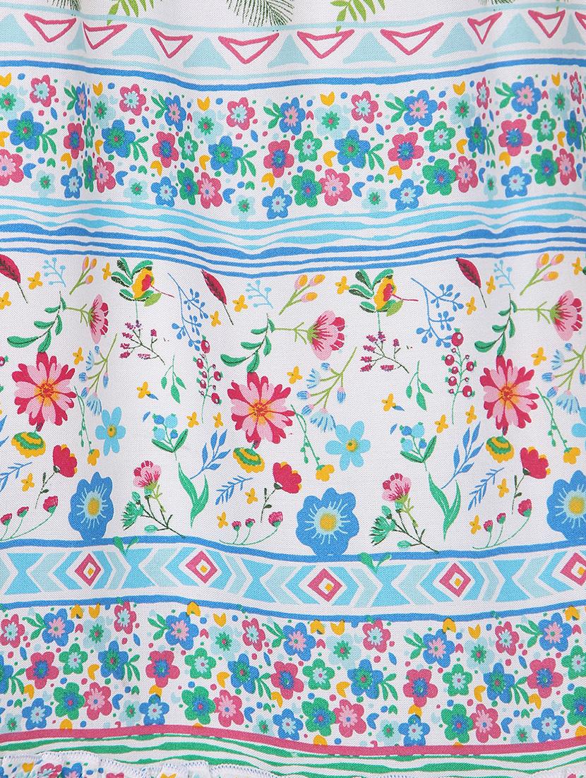 multi cotton frock - 15112419 - Zoom Image - 3