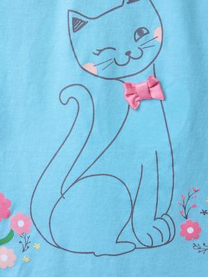 blue cotton top - 15112420 - Standard Image - 3