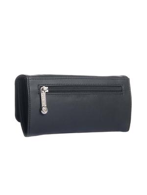 black leatherette (pu) combo handbag - 15112760 - Standard Image - 6