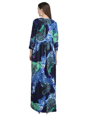 button down paisley pleated dress - 15113279 - Standard Image - 3