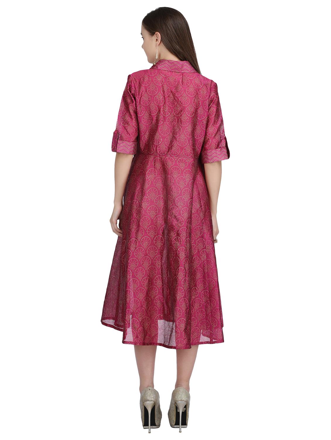 button down a-line dress - 15113288 - Zoom Image - 3