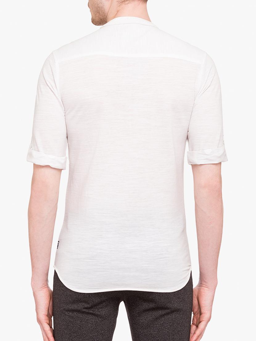 white cotton tshirt - 15113409 - Zoom Image - 3