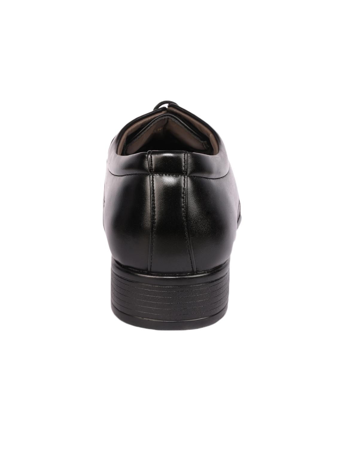black leatherette formal derby - 15113784 - Zoom Image - 3