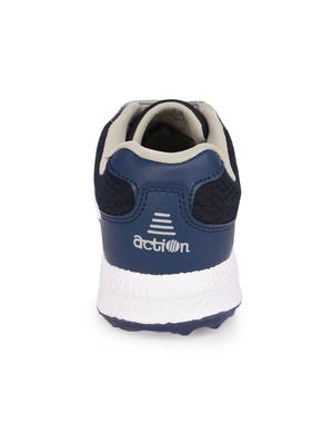 navy Mesh sport shoe - 15113787 - Standard Image - 3