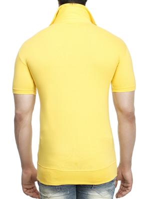 yellow cotton t-shirt - 15115286 - Standard Image - 3