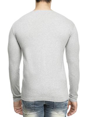 grey cotton t-shirt - 15115292 - Standard Image - 3