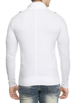 white cotton t-shirt - 15115295 - Standard Image - 3