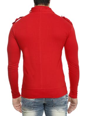 red cotton t-shirt - 15115296 - Standard Image - 3