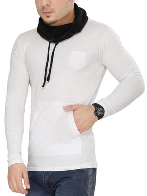white cotton pocket t-shirt - 15115309 - Standard Image - 3