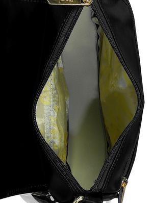 black leatherette regular sling bag - 15116742 - Standard Image - 3