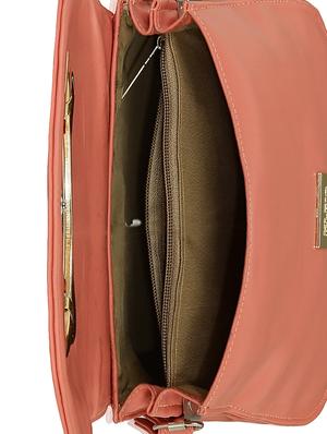 pink leatherette regular sling bag - 15116993 - Standard Image - 3