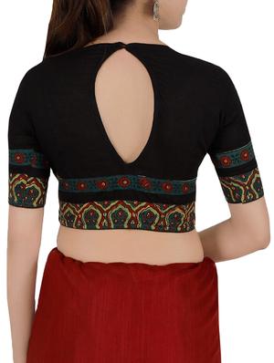 printed buttoned blouse - 15118068 - Standard Image - 3