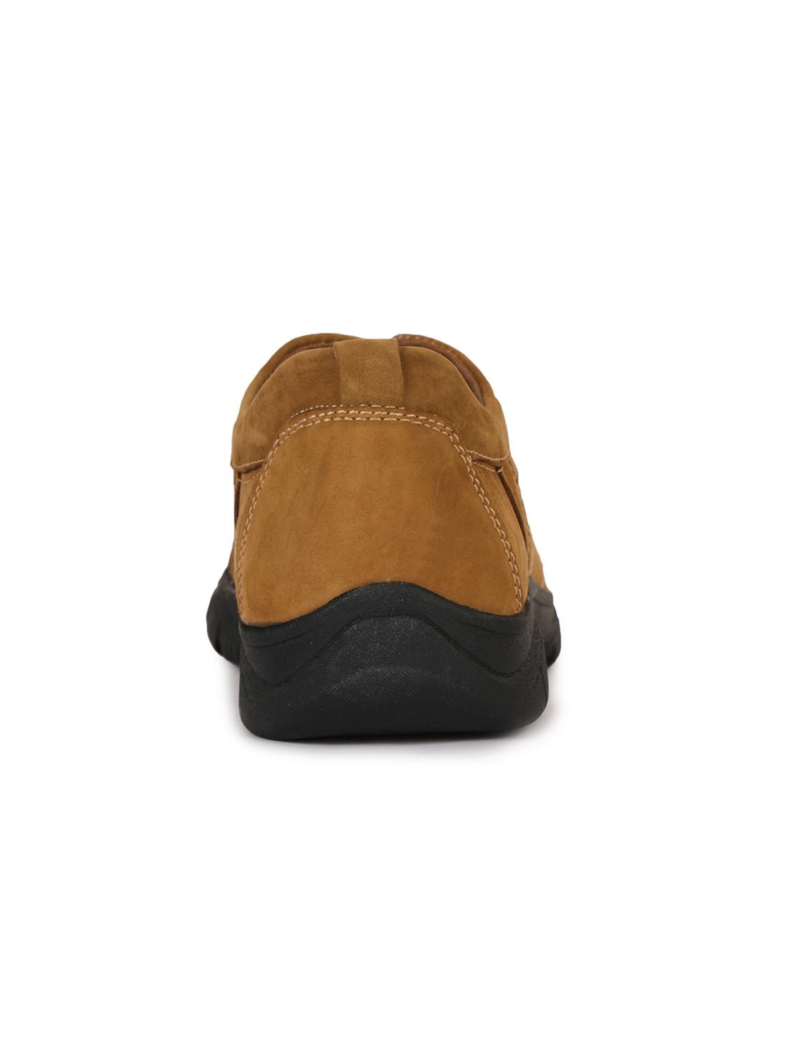 brown leatherette lace up sneaker - 15118294 - Zoom Image - 3
