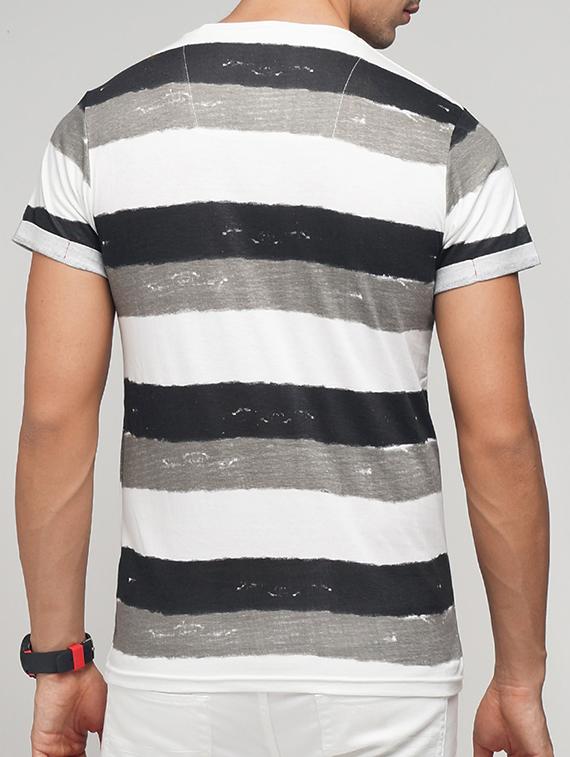 multi colored cotton t-shirt - 15118476 - Zoom Image - 3
