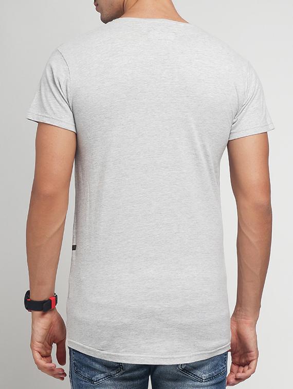 grey cotton ripped t-shirt - 15118541 - Zoom Image - 3