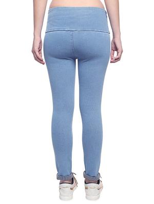 light blue denim jeggings - 15118700 - Standard Image - 3