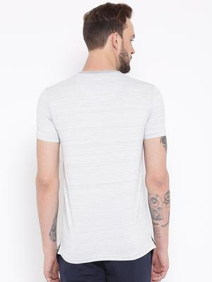 grey cotton t-shirt - 15119055 - Standard Image - 3