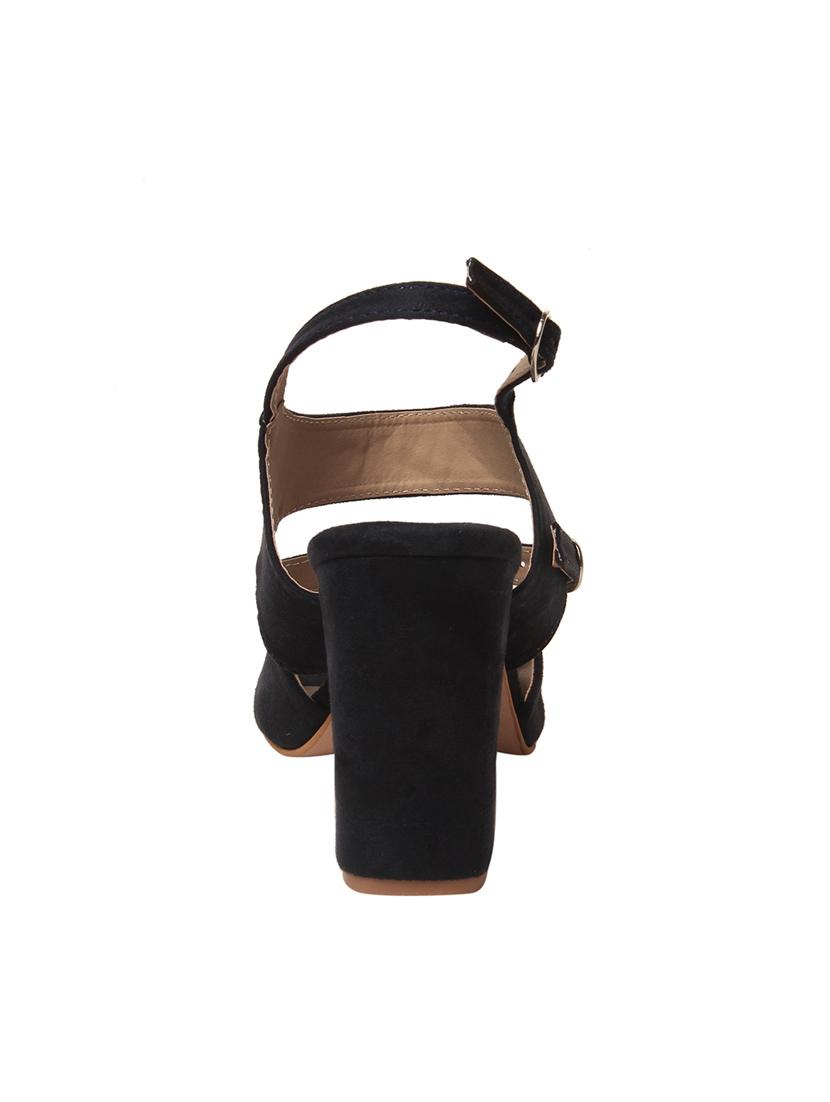 navy back strap sandal - 15120463 - Zoom Image - 3