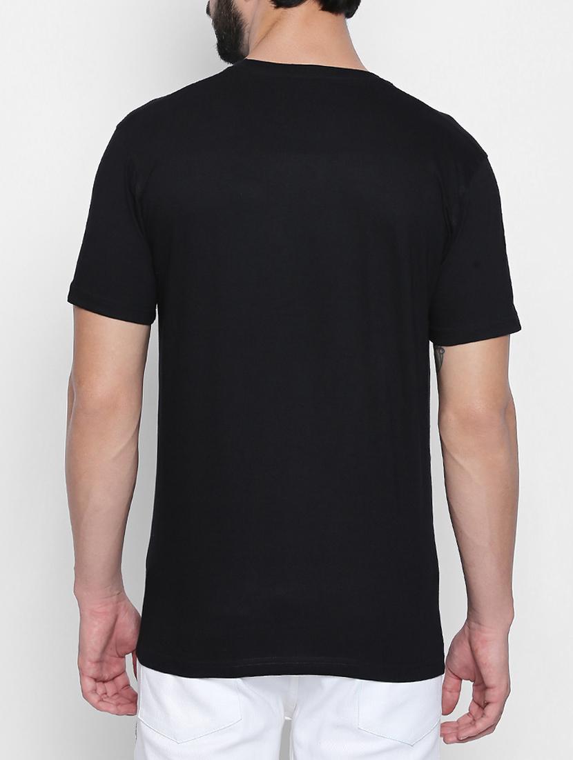 black cotton character t-shirt - 15120898 - Zoom Image - 3
