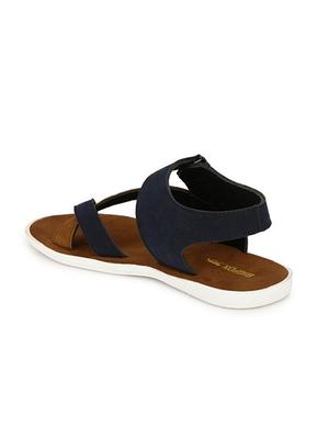 brown suede back strap sandal - 15121161 - Standard Image - 3