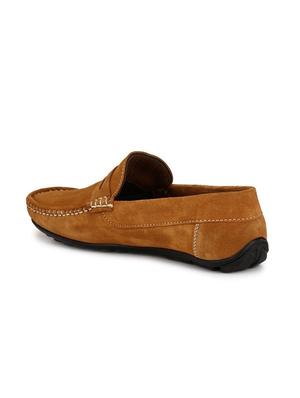 tan Suede slip on loafer - 15121181 - Standard Image - 3