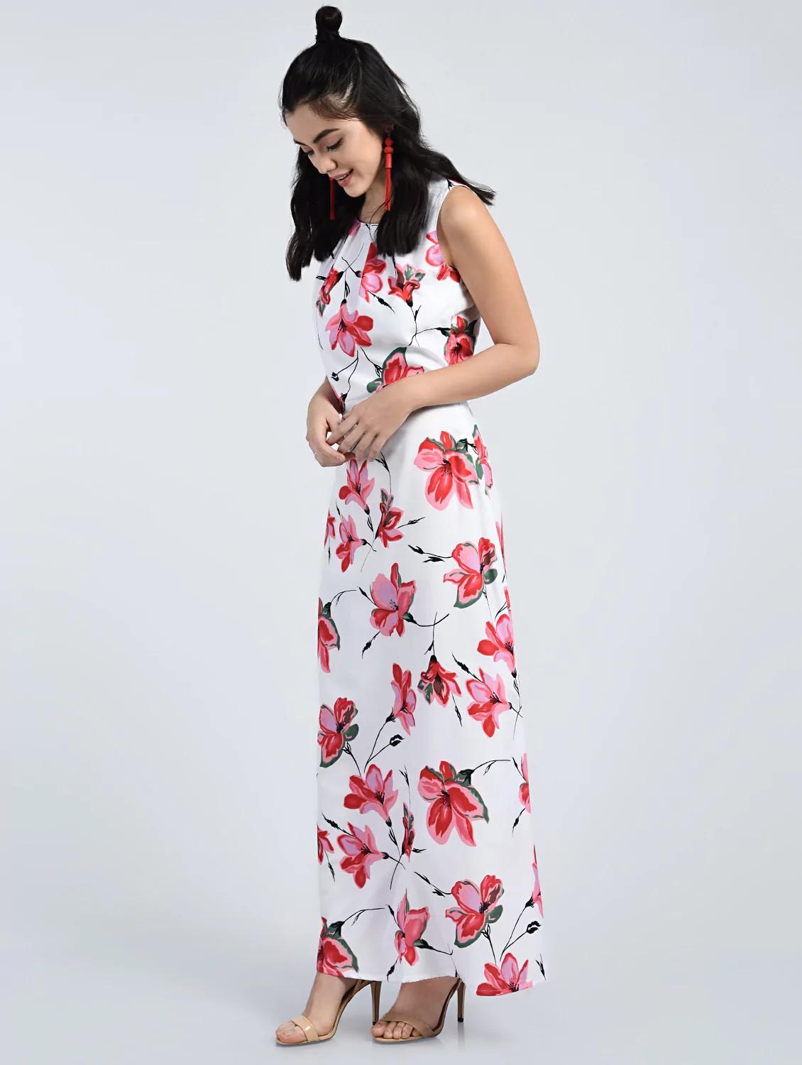 floral maxi dress - 15121393 - Zoom Image - 3