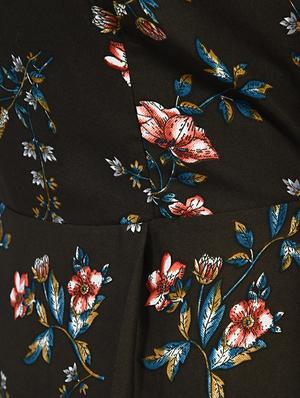 brown floral maxi dress - 15121407 - Standard Image - 6