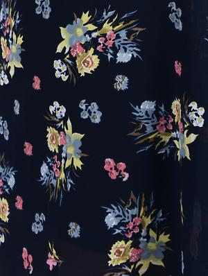 bell sleeved floral shift dress - 15121411 - Standard Image - 6