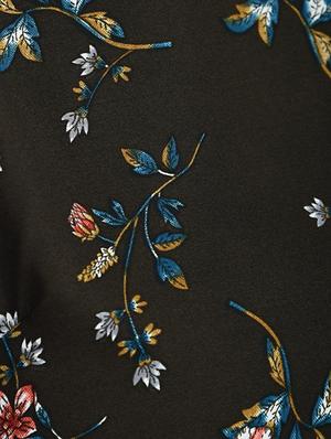 bell sleeved floral shift dress - 15121413 - Standard Image - 6