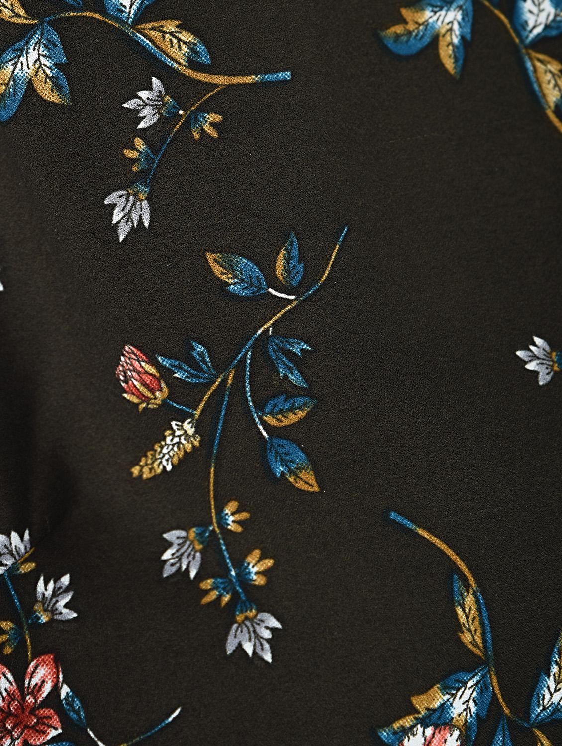 bell sleeved floral shift dress - 15121413 - Zoom Image - 6