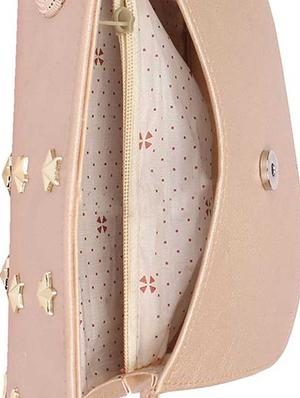 cream leatherette sling bag - 15121565 - Standard Image - 3