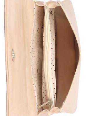 cream leatherette sling bag - 15121580 - Standard Image - 3