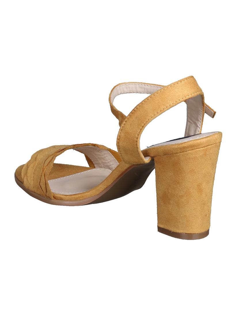 yellow ankle strap sandal - 15124854 - Zoom Image - 3