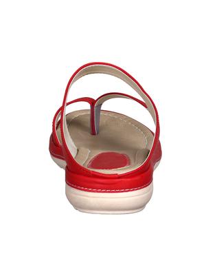 red one toe sandal - 15128373 - Standard Image - 3