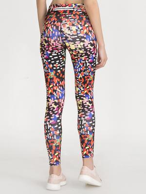 black printed track pant - 15132011 - Standard Image - 3