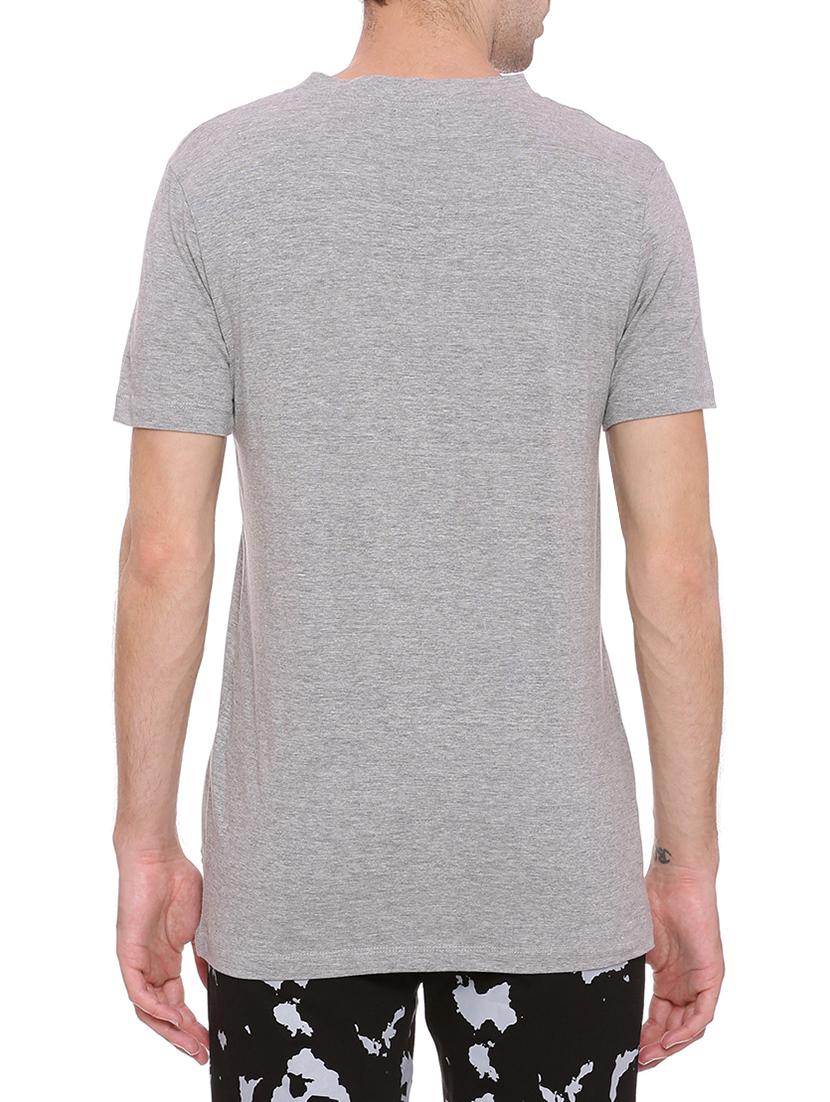 grey cotton t-shirt - 15135287 - Zoom Image - 3
