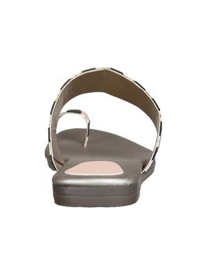 grey one toe sandal - 15135314 - Standard Image - 3