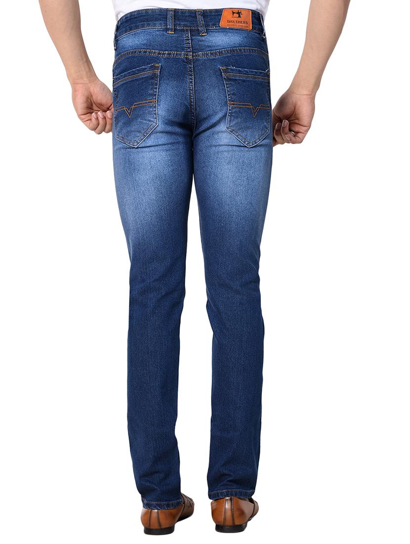 blue denim washed jeans - 15135494 - Zoom Image - 3