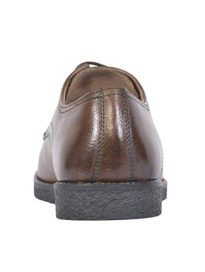 tan leather lace-up derby - 15135998 - Standard Image - 3