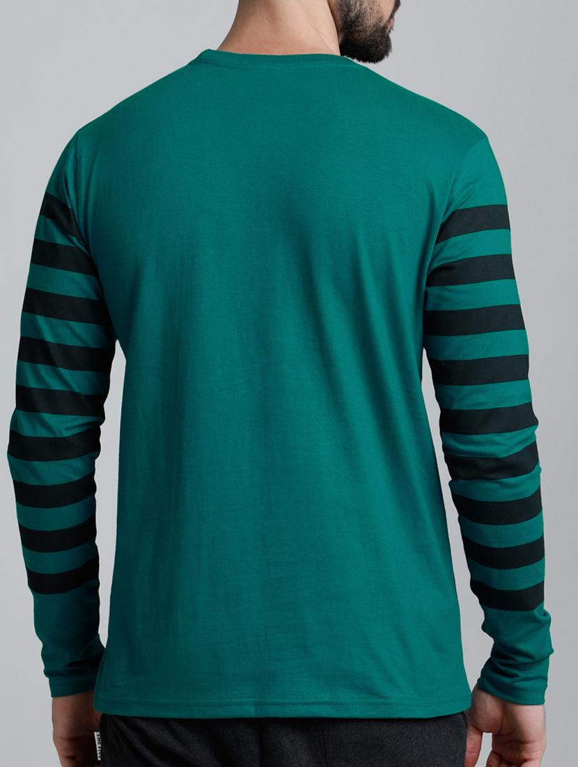 green cotton t-shirt - 15136177 - Zoom Image - 3