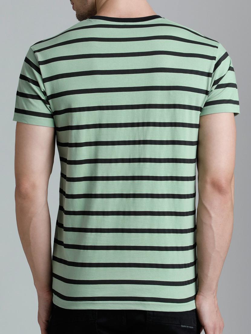 black striped t-shirt - 15136196 - Zoom Image - 3